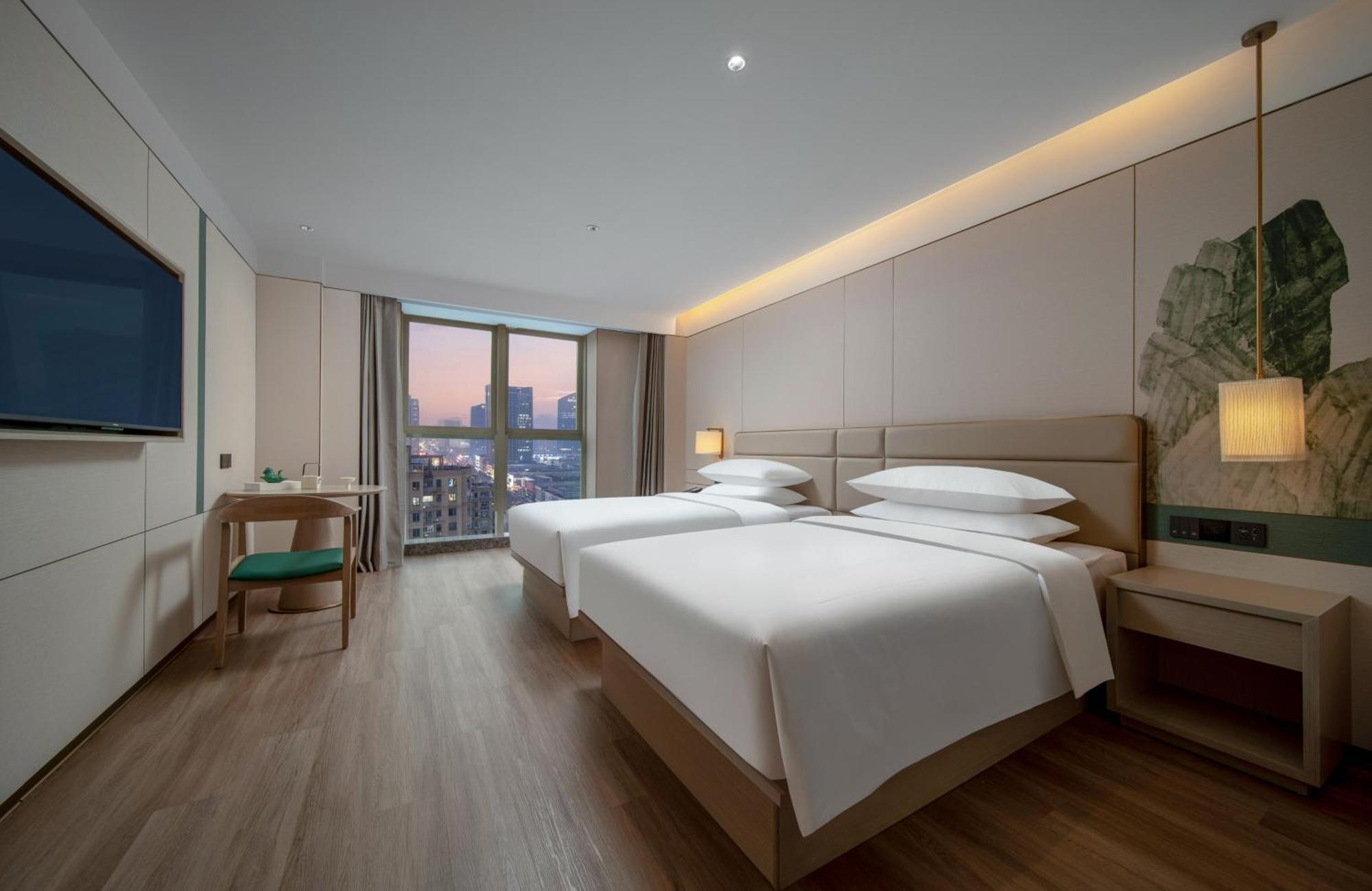 Manju Hotel Shaoxing Keqiao Wanda Eksteriør bilde